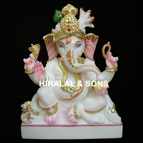 Ganpati Marble Statue in Jaipur