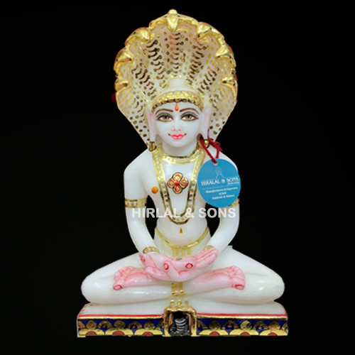 Parshavnath Bhagwan Marble moorti