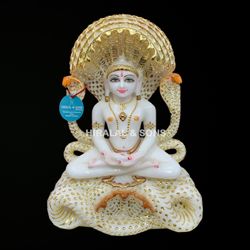 Parshavnath Bhagwan Marble moorti