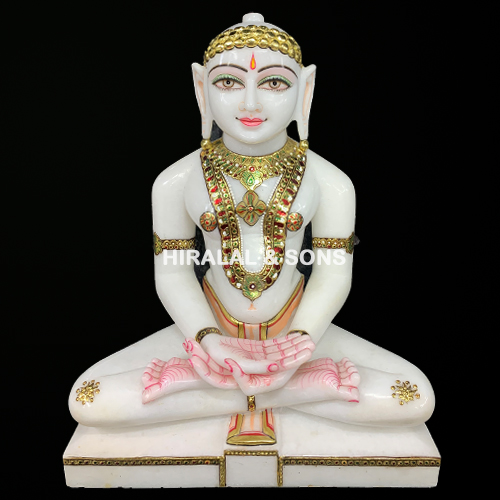 Mahaveer Bhagwan Marble Moorti