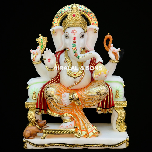 Ganpati Marble Statue in Jaipur