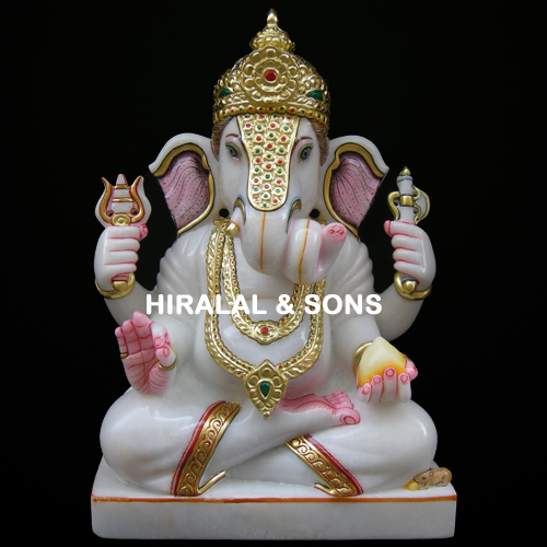 Ganpati Marble Statue in Jaipur