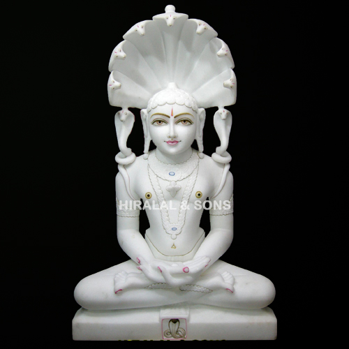 Parshavnath Bhagwan Marble moorti