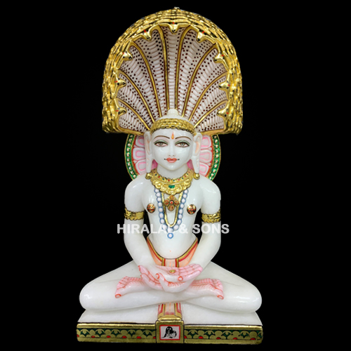 Parshavnath Bhagwan Marble moorti