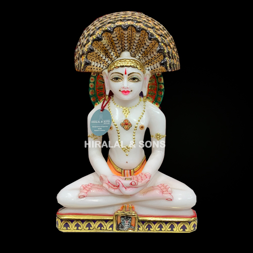 Parshavnath Bhagwan Marble moorti